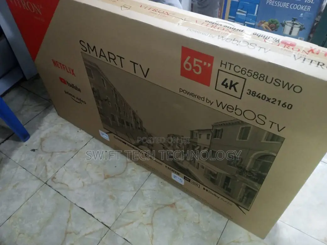 Vitron 65 Inches Webos Android Frameless Tv