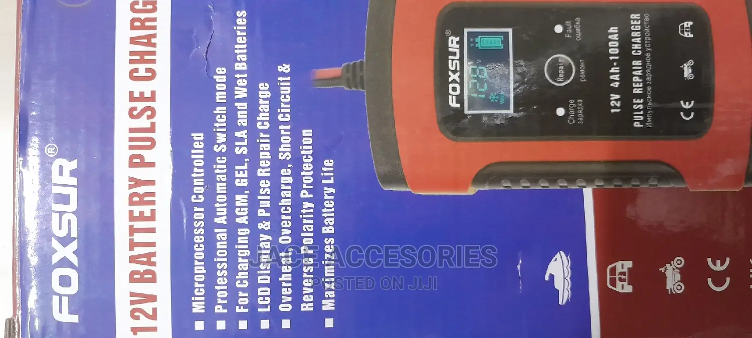 New 12v Battery Charger Fan Cooled