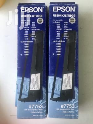 Original Epson 7753 Black Ribbon Cartridge