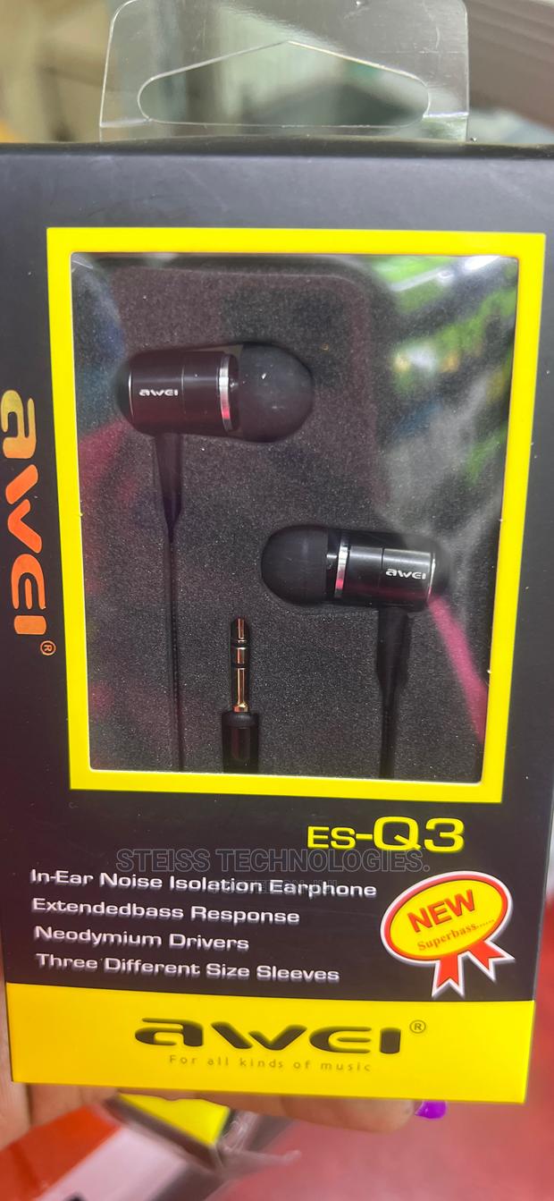 Awei Q3/Q5 Wired Earphones. - thumbnail 2