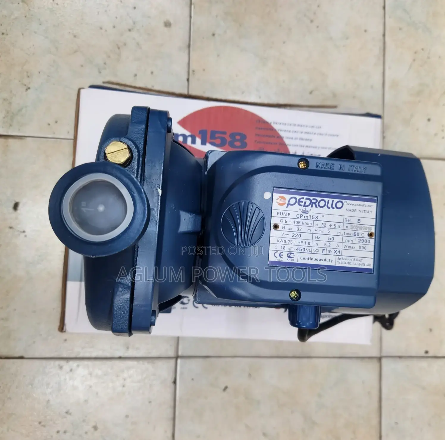 Professional Boaster Cpm158. Pedrollo 1HP