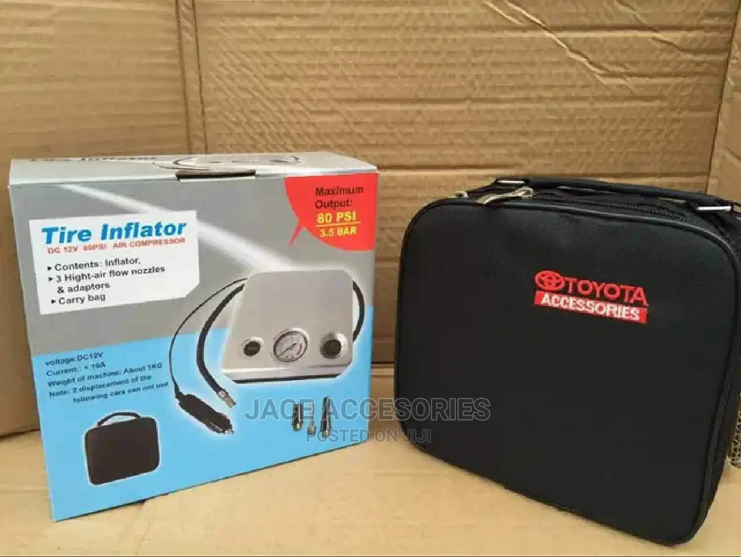 Portable Tire Inflator 80psi