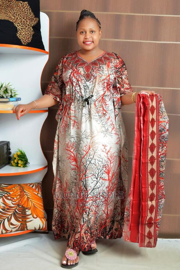 Maxi Dress With Scarf - main view