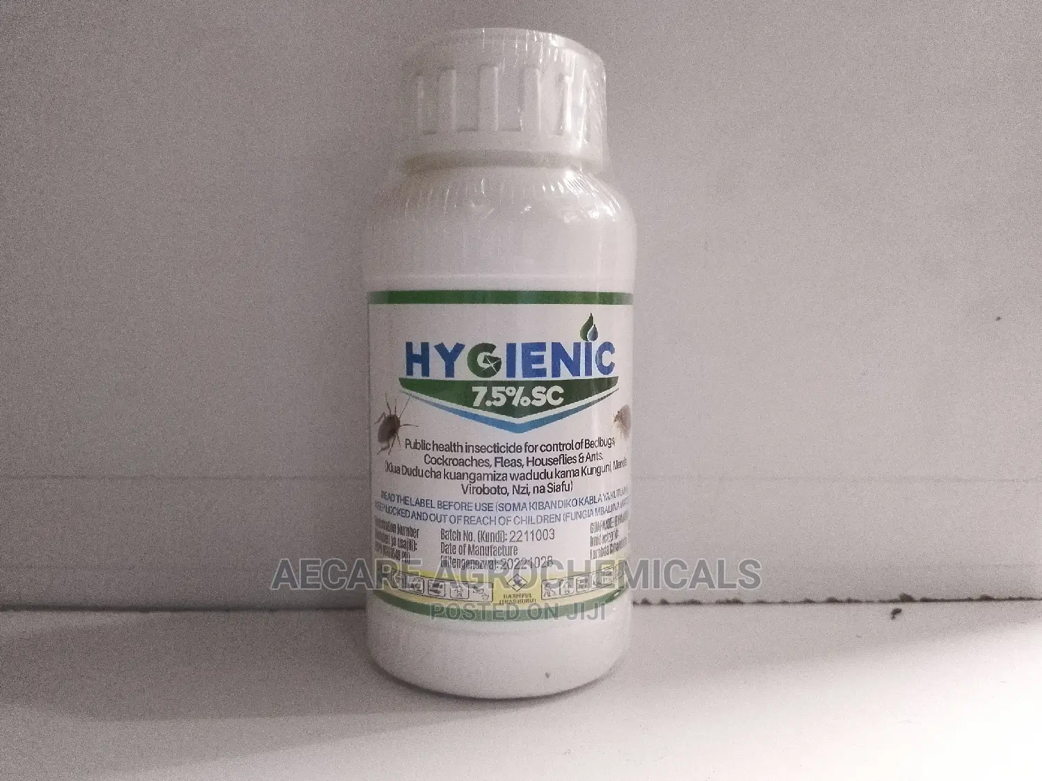 Hygienic 7.5% Sc Pesticide 100ml