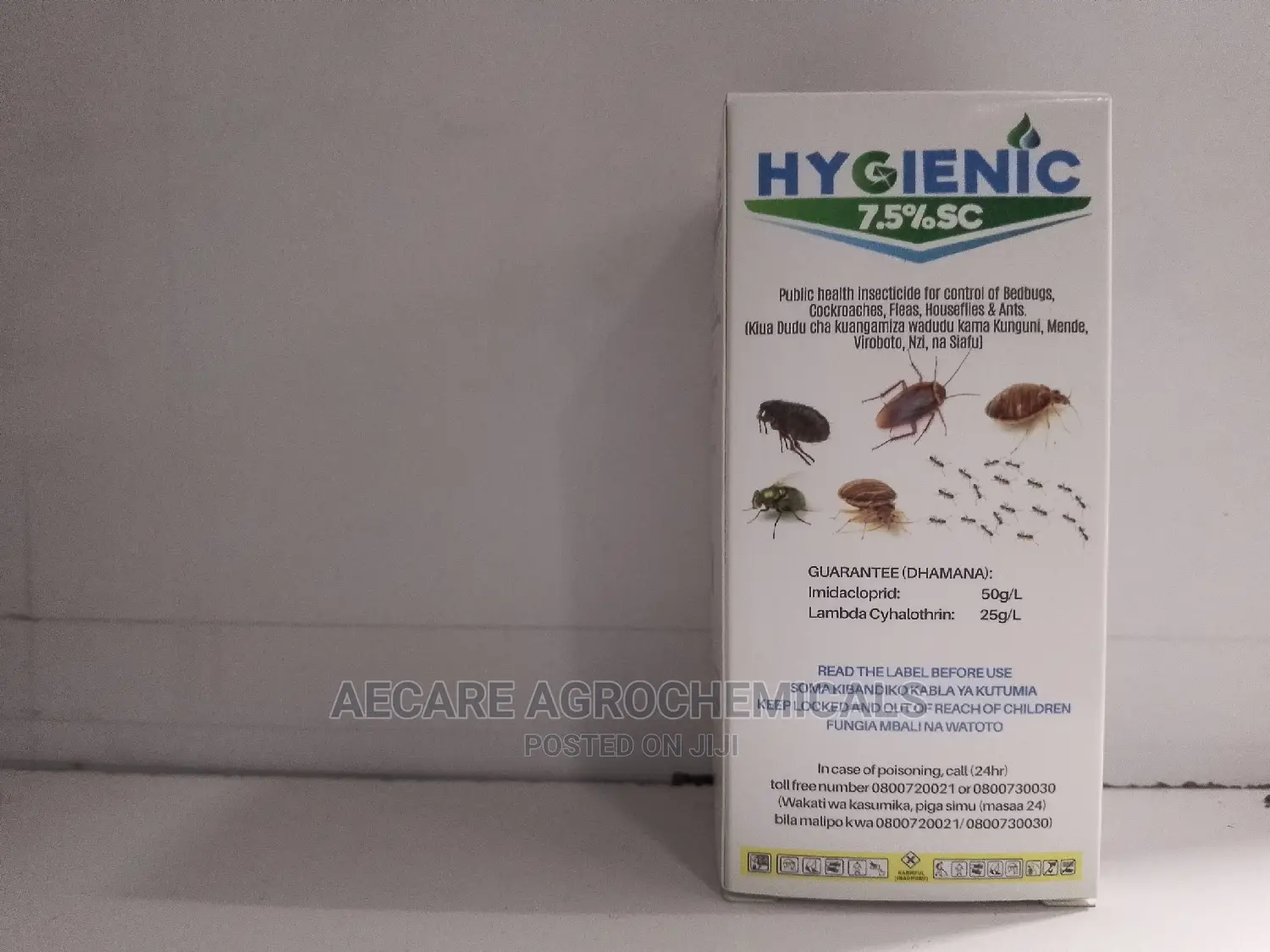 Hygienic 7.5% Sc Pesticide 100ml