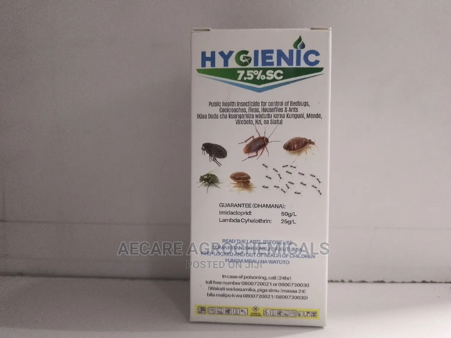 Hygienic 7.5% Sc Pesticide 100ml