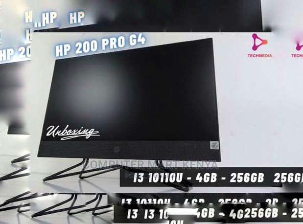 New Desktop Computer HP ProOne 400 4GB Intel Core i3 HDD 1T - thumbnail 2