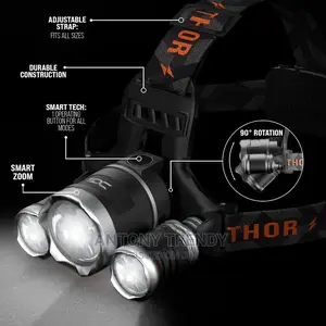LED Headlamp Flashlight USB Rechargeable Headlight