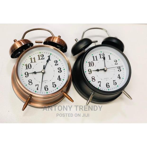 Generic 4'' Vintage Silent Alarm Clock Loud