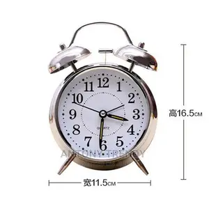 Alarm Clock Loud Twin Bell Quartz Analog