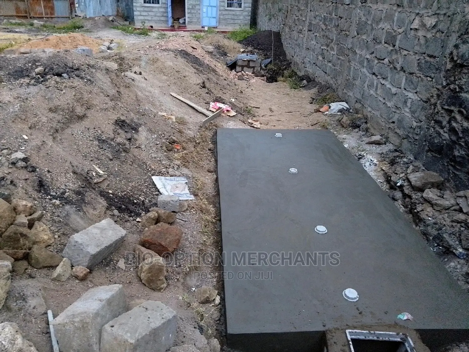Installation of Biodigesters and Underground Water Tanks