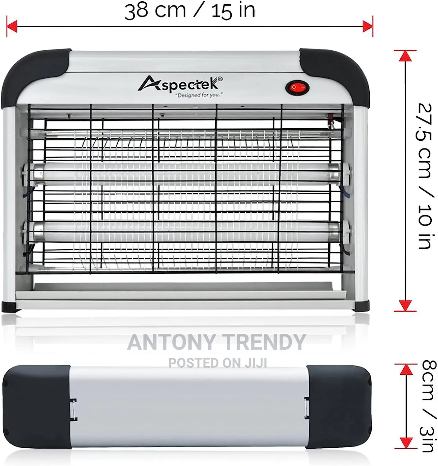 Aspectek 20W Electric Indoor Bug Zapper