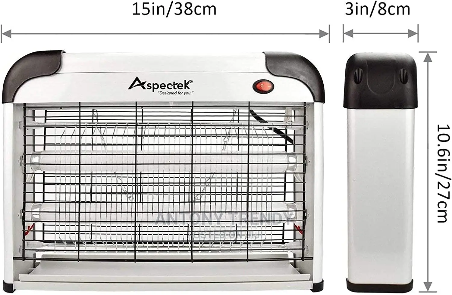 ASPECTEK Powerful 40W Electronic Indoor Insect Killer
