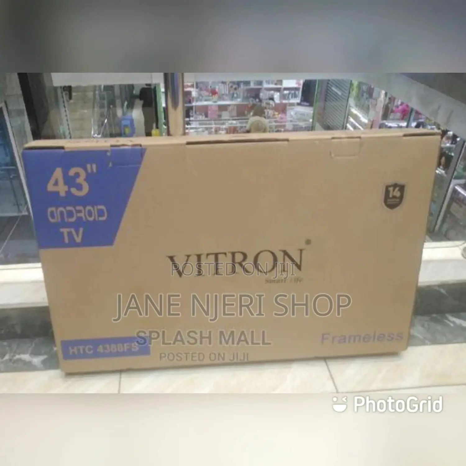 Flameless Vitron 43 Inches Android