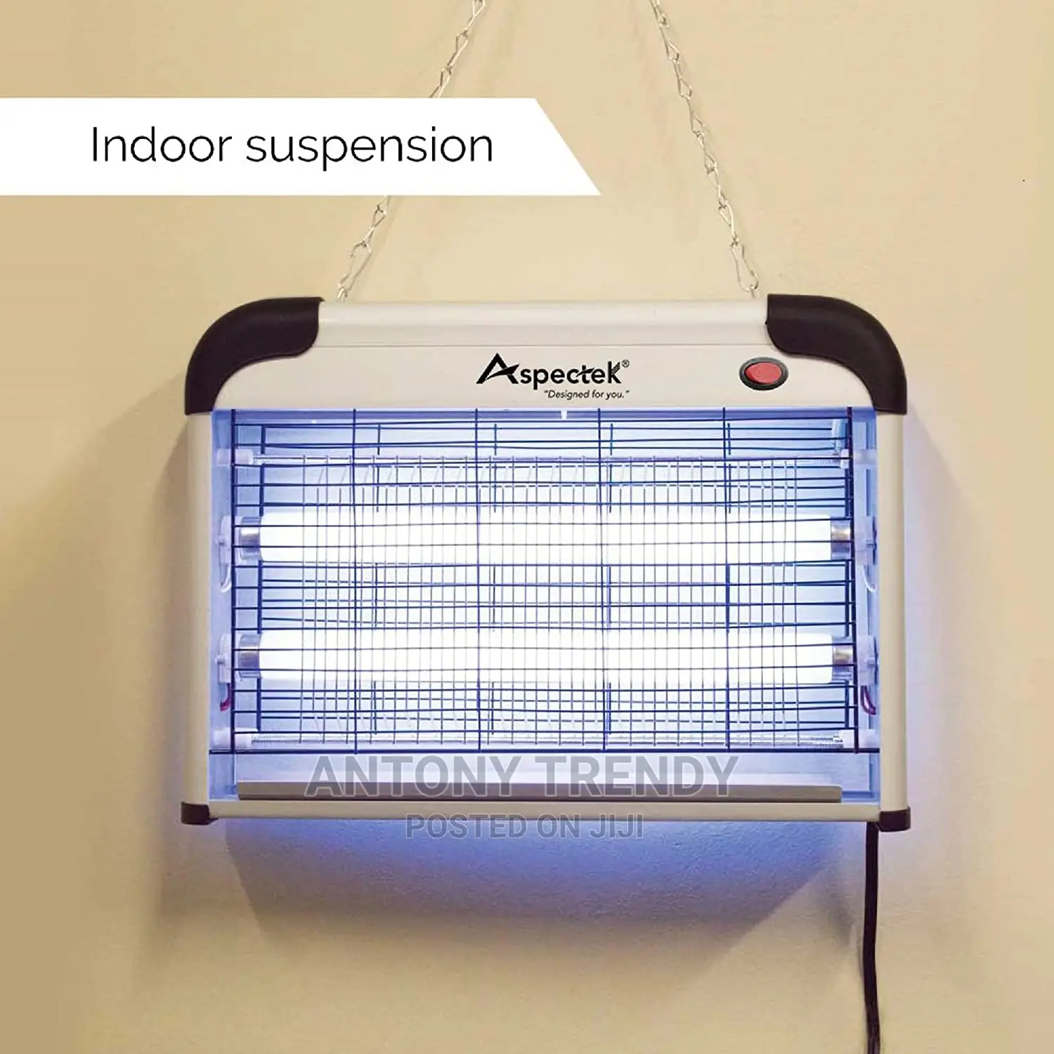 ASPECTEK Powerful 30W Electronic Indoor Insect Killer, Bug Z