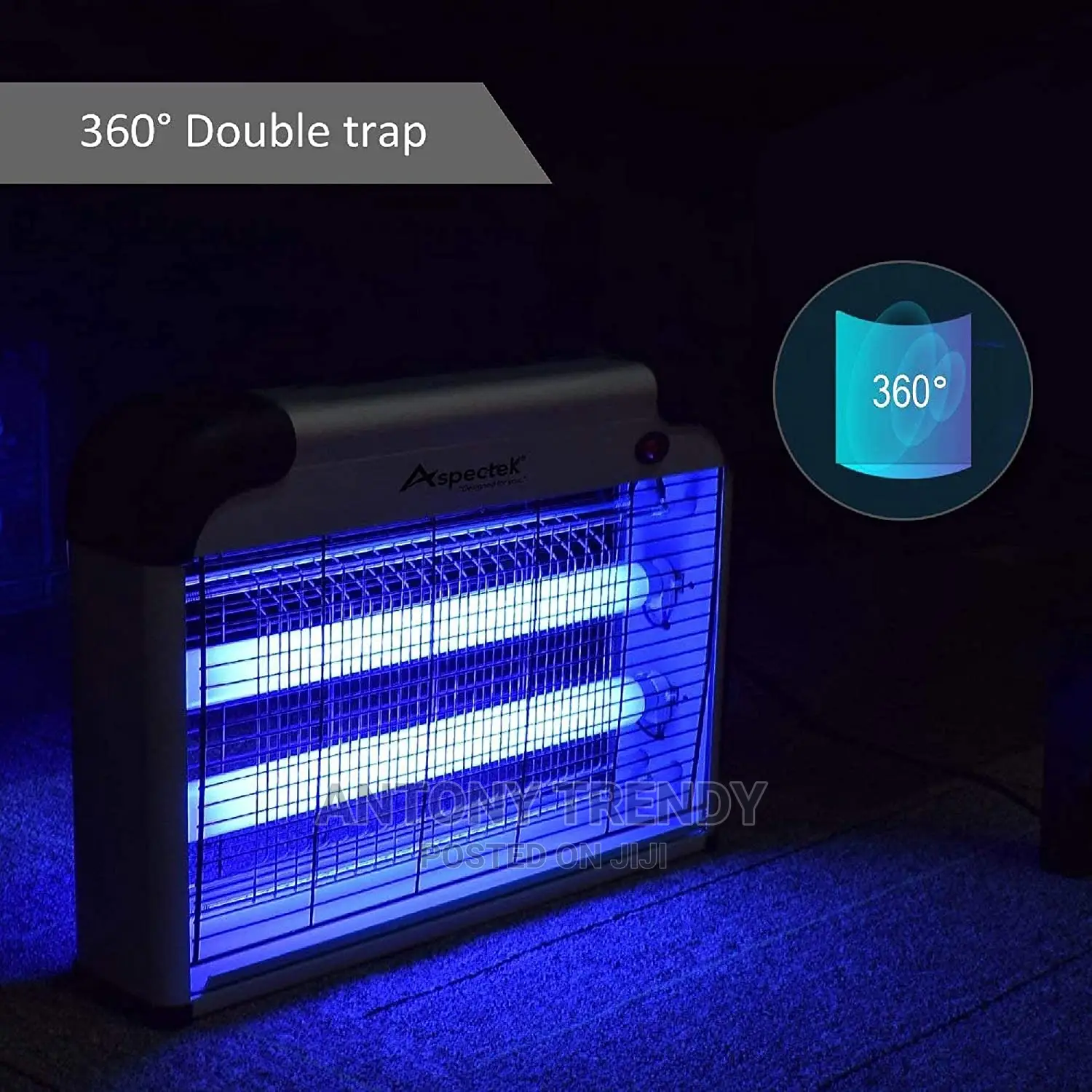 ASPECTEK Powerful 40W Electronic Indoor Insect Killer,Zapper