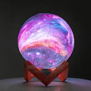16 Color LED Moon Ball for Space Decor
