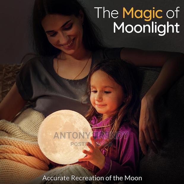 LED Night Light 3D Printing Moon Light
