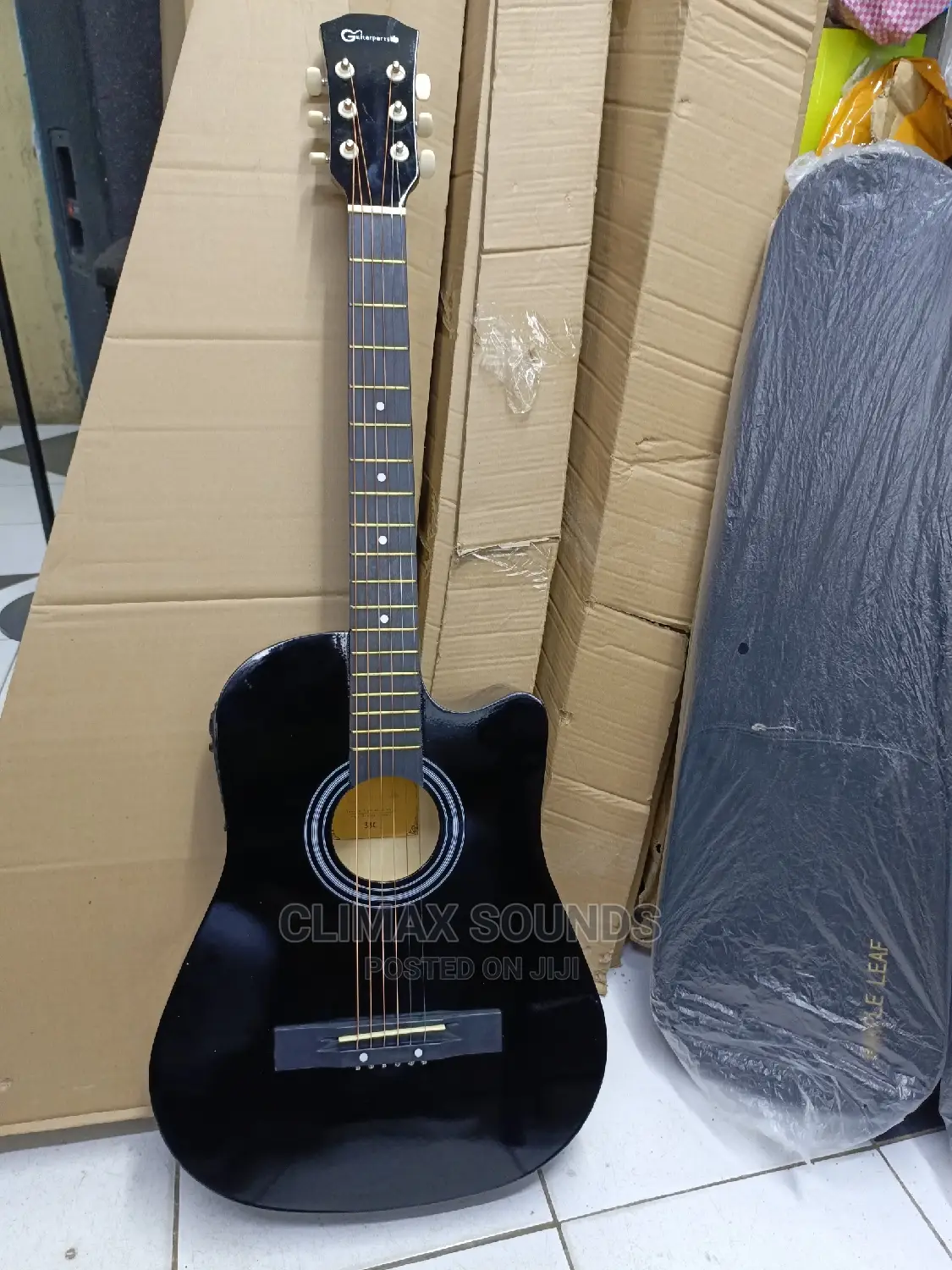 Semi Acoustic 38 Black BLK
