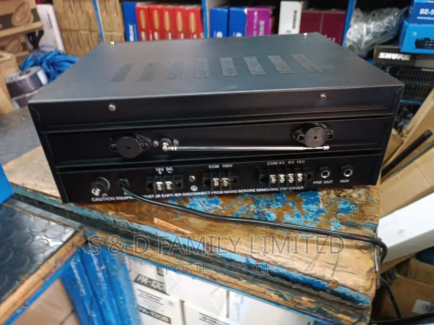 5 Core SSA-120EM Amplifier