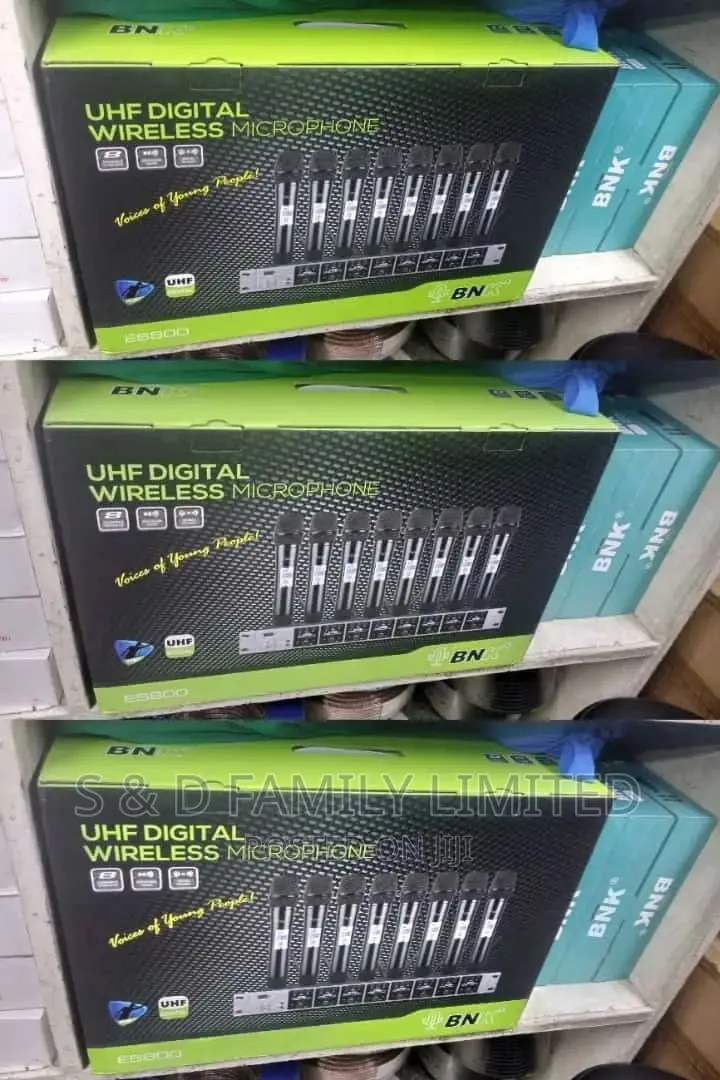 BNK 8 in 1 Digital Wireless Microphone