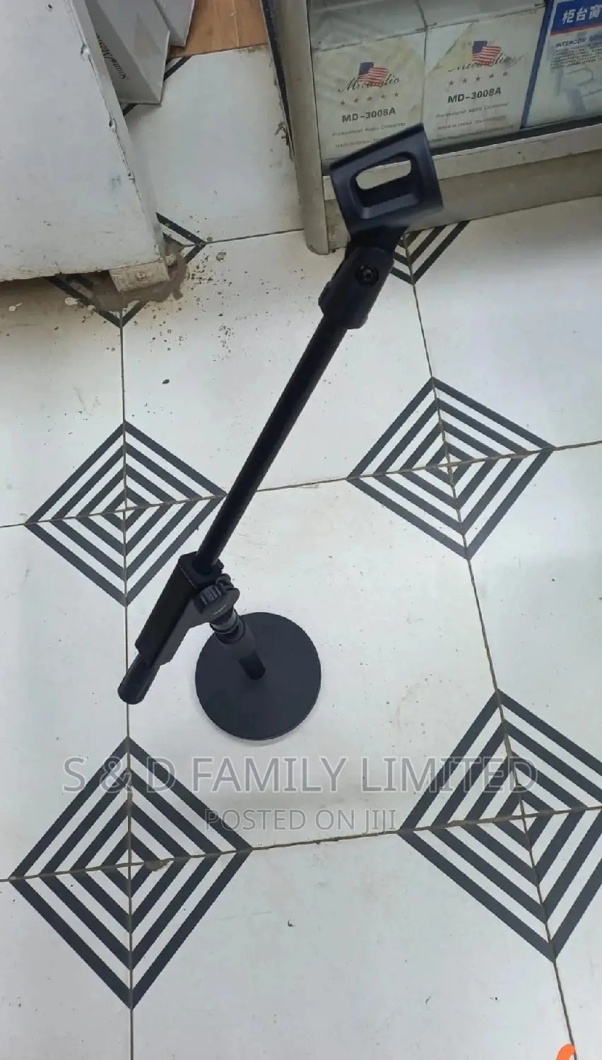 Adjustable Microphone Table Stand