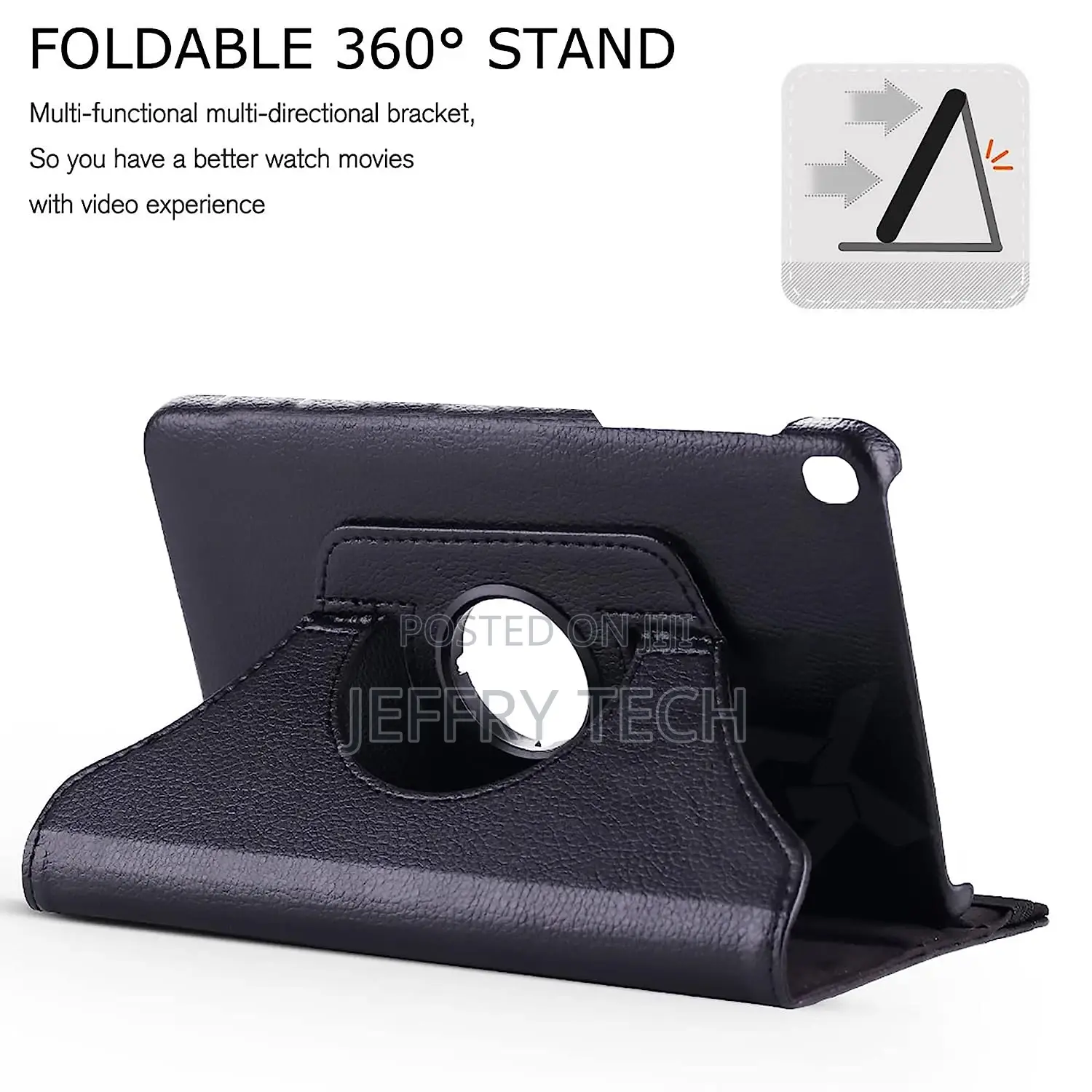 Swivel Stand Case Cover for Nokia Tab T20 10.4 Inch Tablet/N