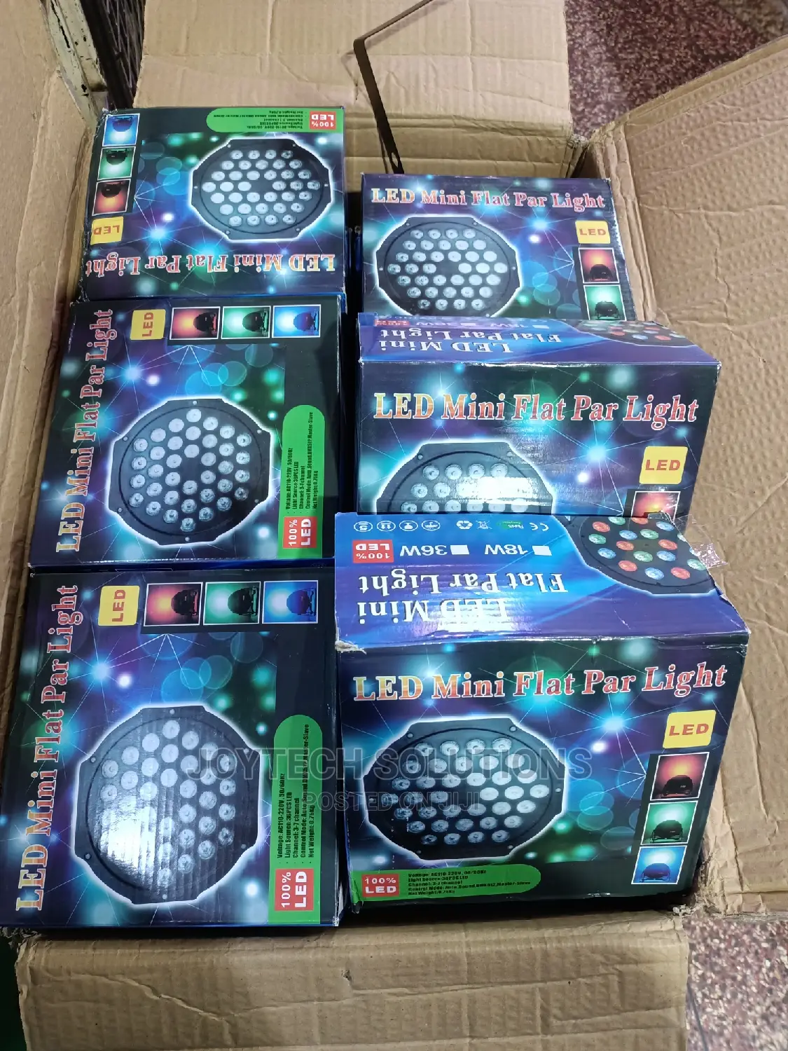 Led Mini Par Light Projectors. Disco Lights