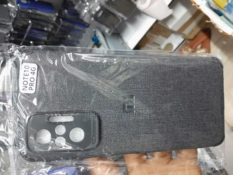 Woven Soft Fabric Case for Redmi Note 10 Pro Back Cover