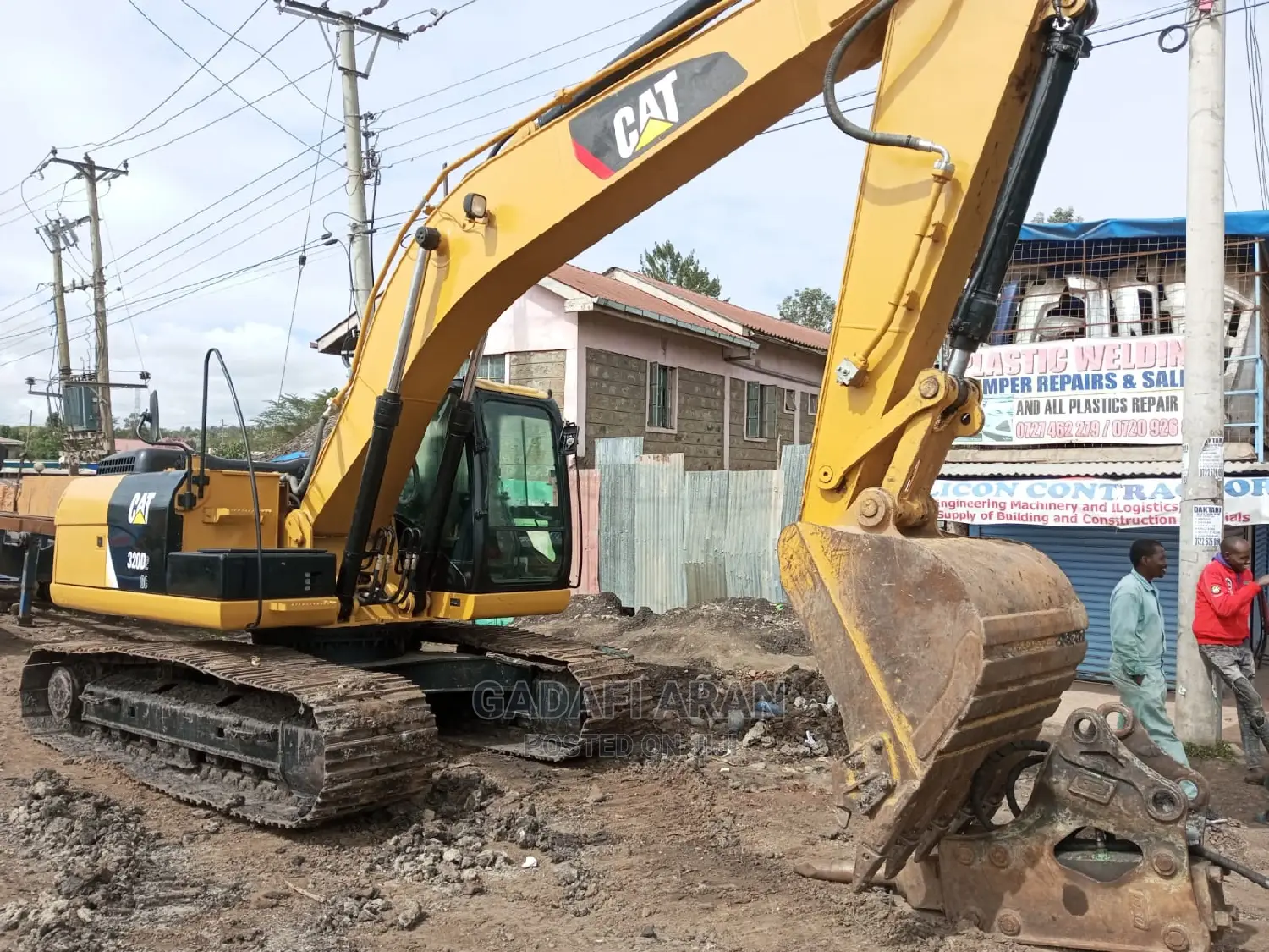 Excavators and Trucks for Hire