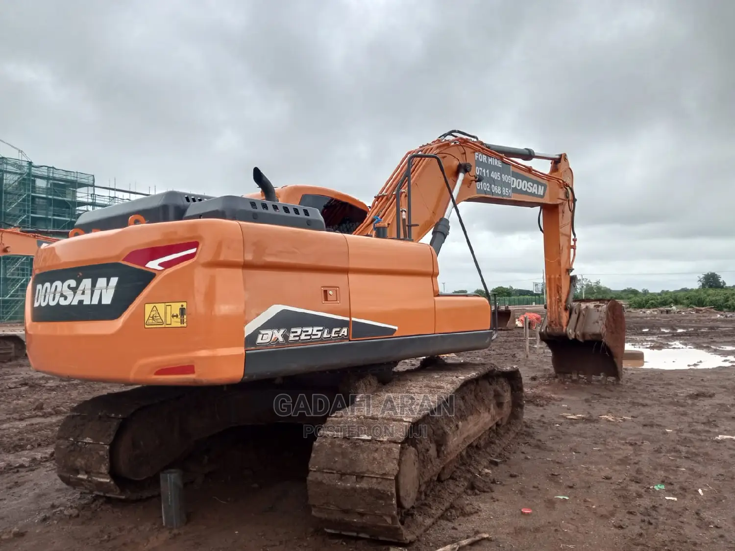 Excavators and Trucks for Hire