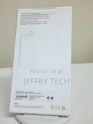 Apple Case With Magsafe for iPhone 12/ 12 Pro - Clear