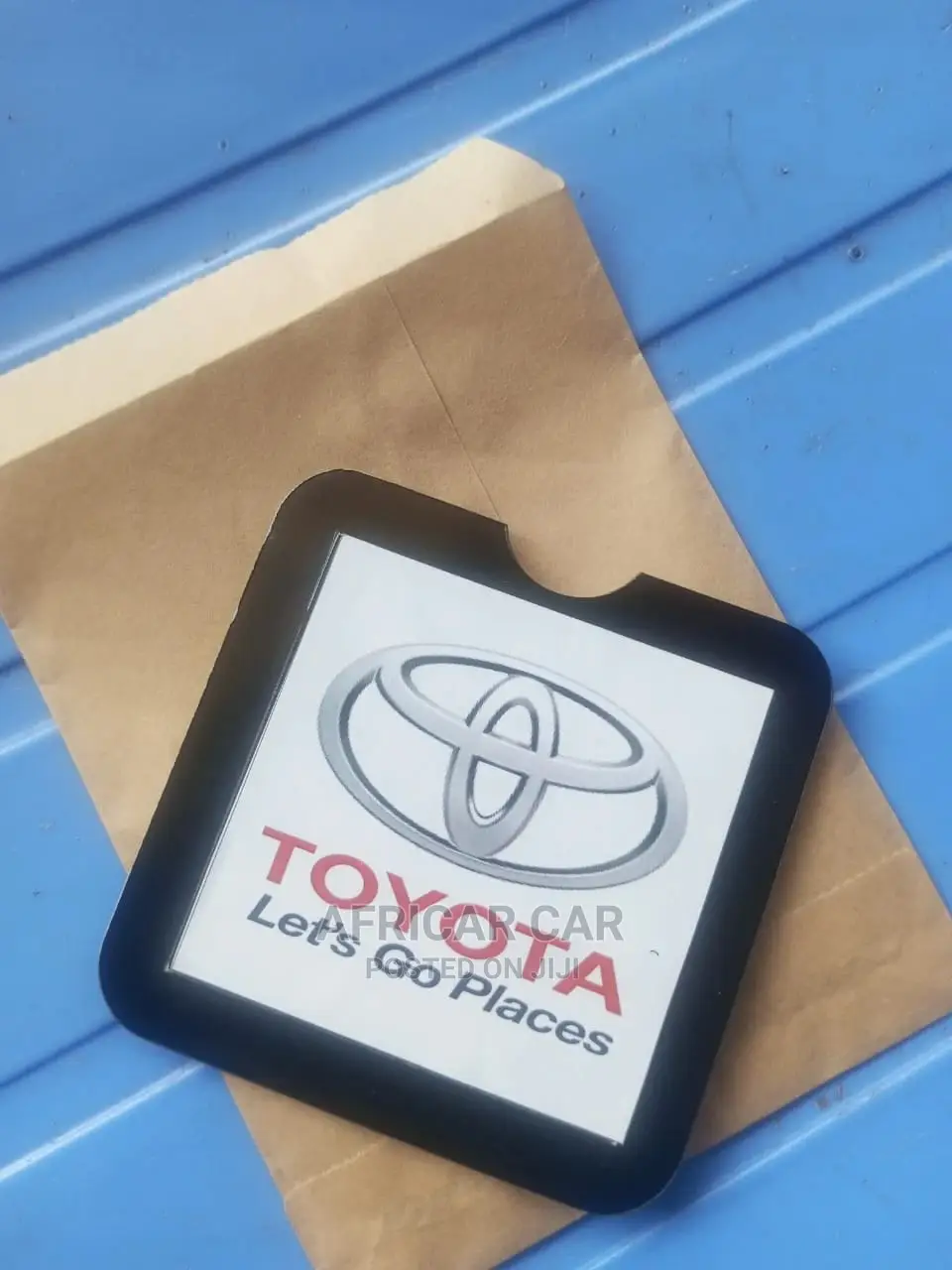 Toyota Insurance Plastic Sticker Holder in Nairobi Central Vehicle