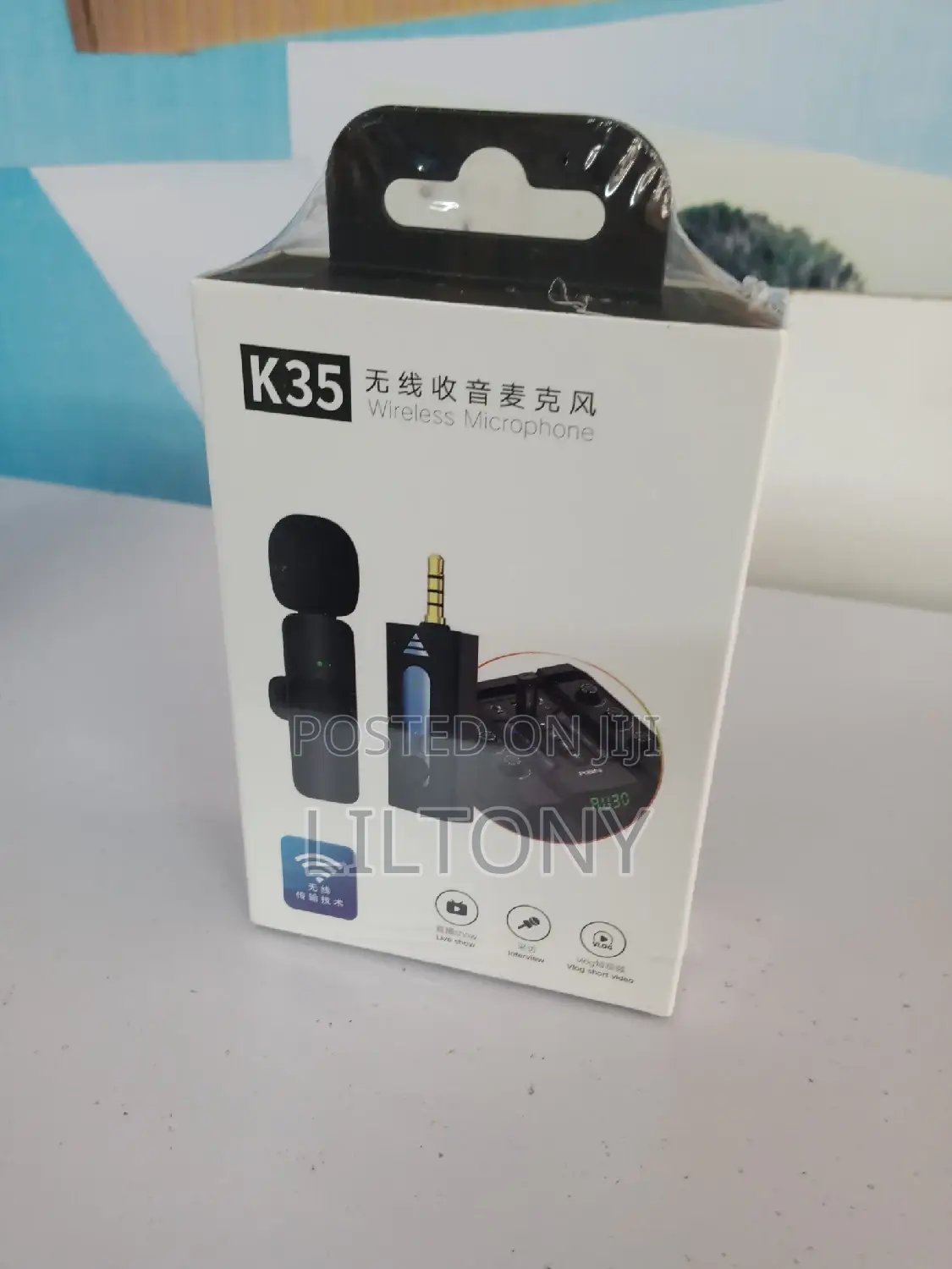 Aux Wireless Lapel Dual