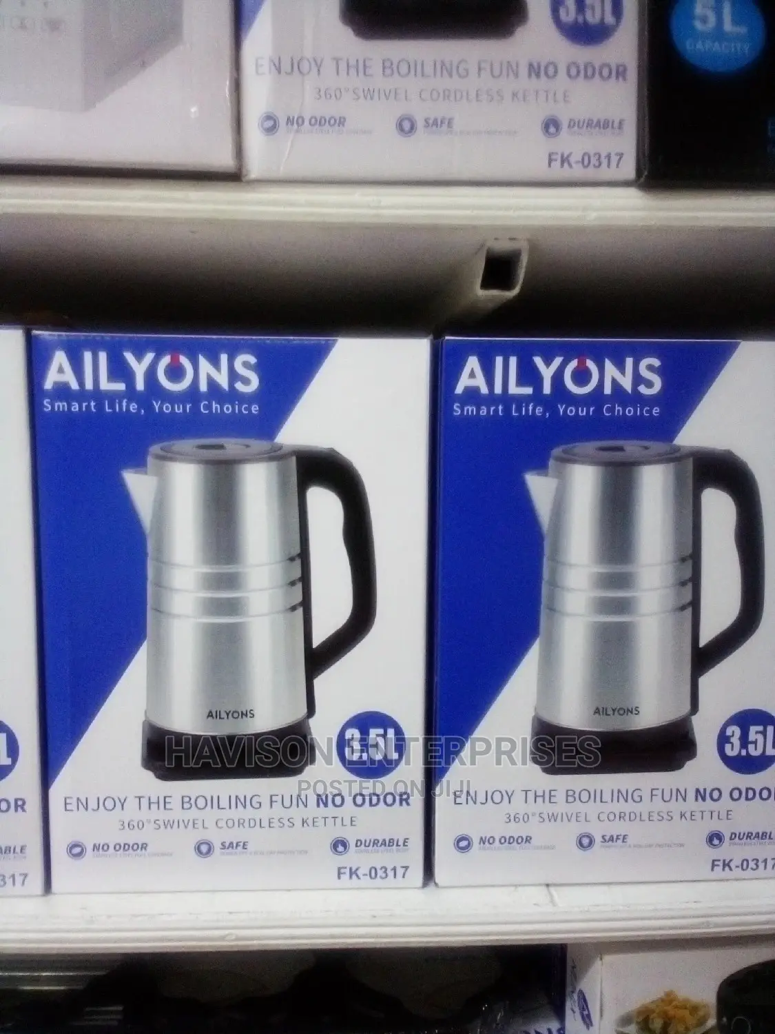 Ailyons 3.5 LTRS Kettle