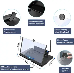 Screen Magnifier for Smartphone 3D HD Mobile Phone