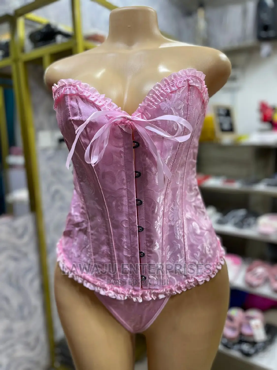 Cute Body Shaping Corset Plus Panty Set for Women