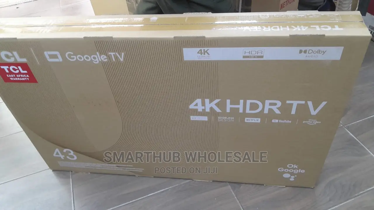 TCL 43inch Smart Google HDR Tv