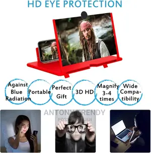 Magnifying Projector Screen Enlarger for Movies, Videos