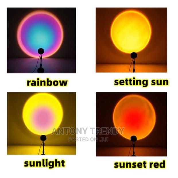 Sunset Lamp Projection Led Lights With Remote