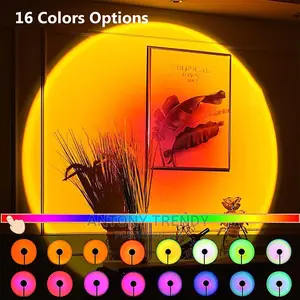 Tsrarey Sunset Projection Lamp, 180 Degree Rotation