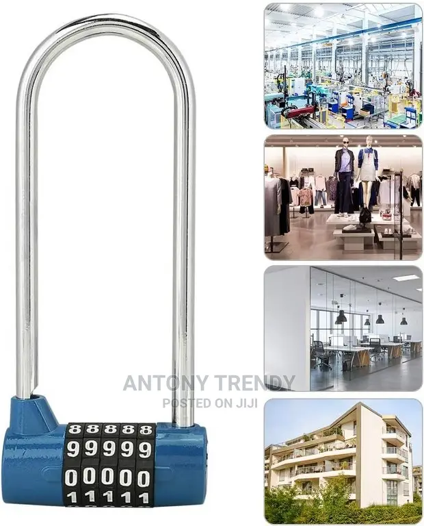 ORIA 5 Digit Security Padlock