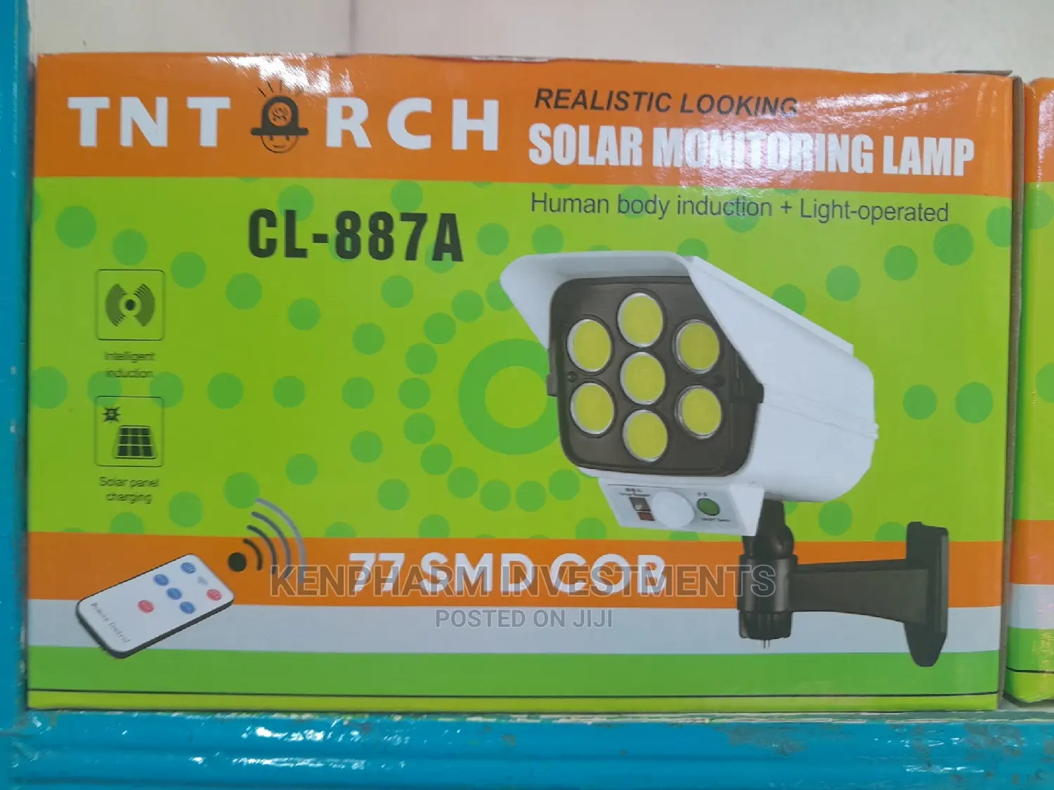 Solar Monitoring Lamp/ Light