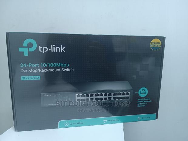 Tplink Switch 24port Rackmount (Sf1024) Switch - main view