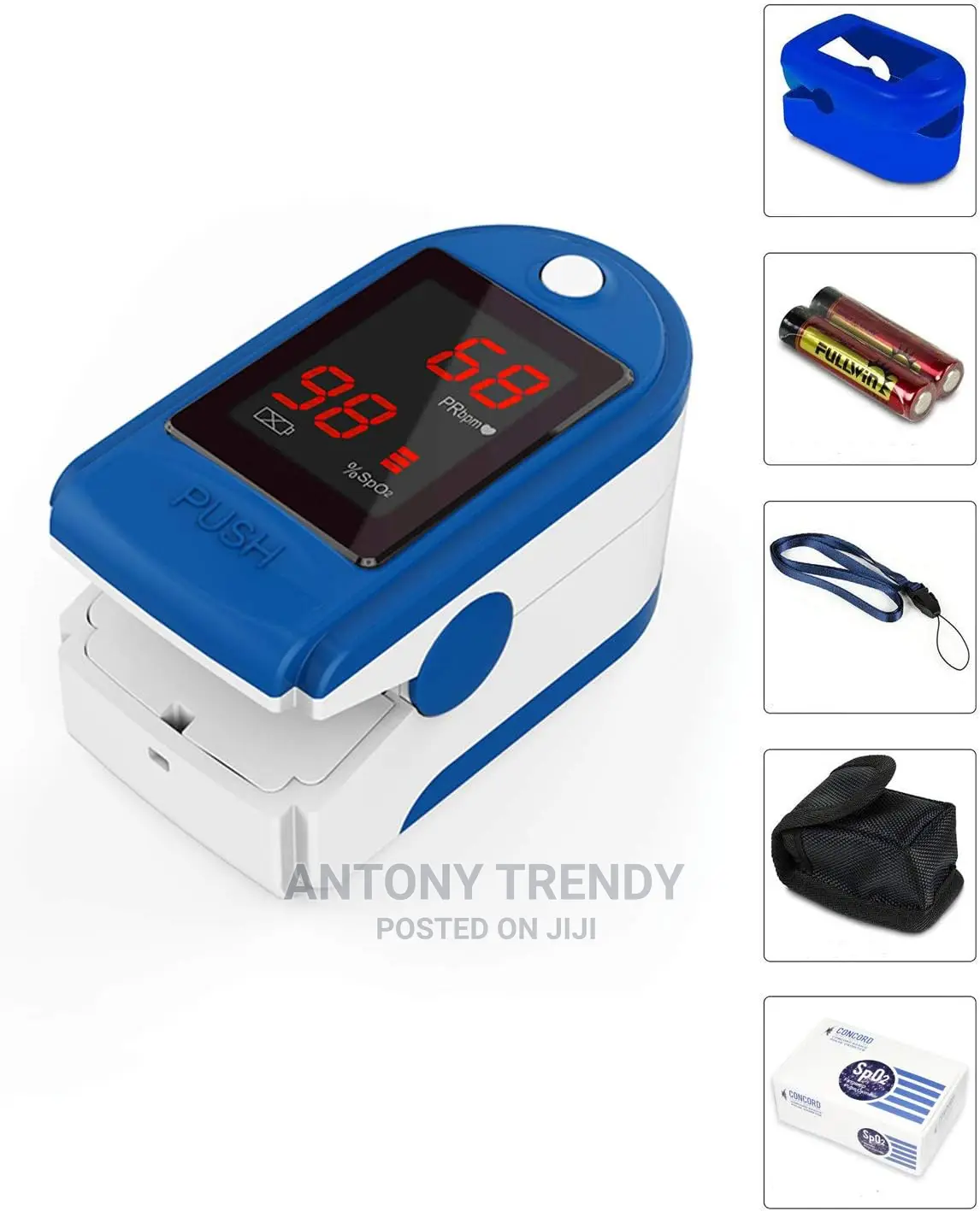 Pulse Oximeter,Spo2 and PR Value