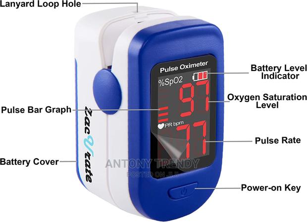 Pulse Oximeter,Spo2 and PR Value - thumbnail 2