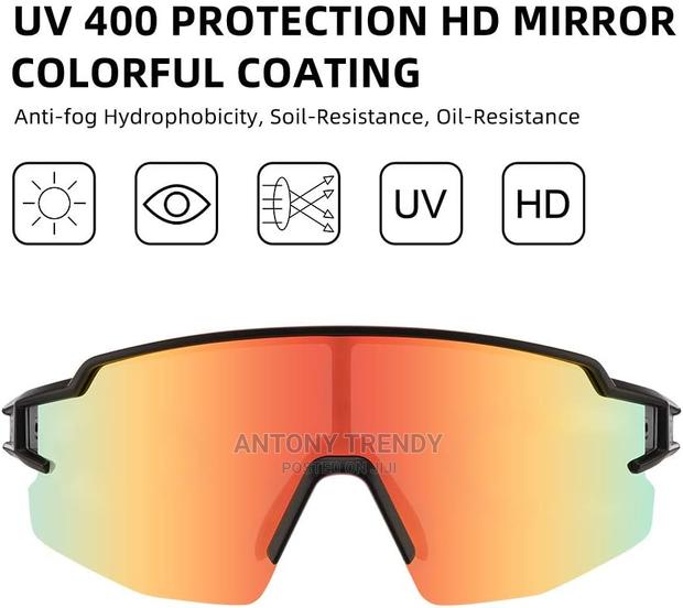 SPOSUNE Polarized Cycling Glasses for Men Women
