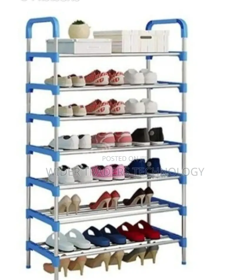 7 Tier Portable Shoe Rack