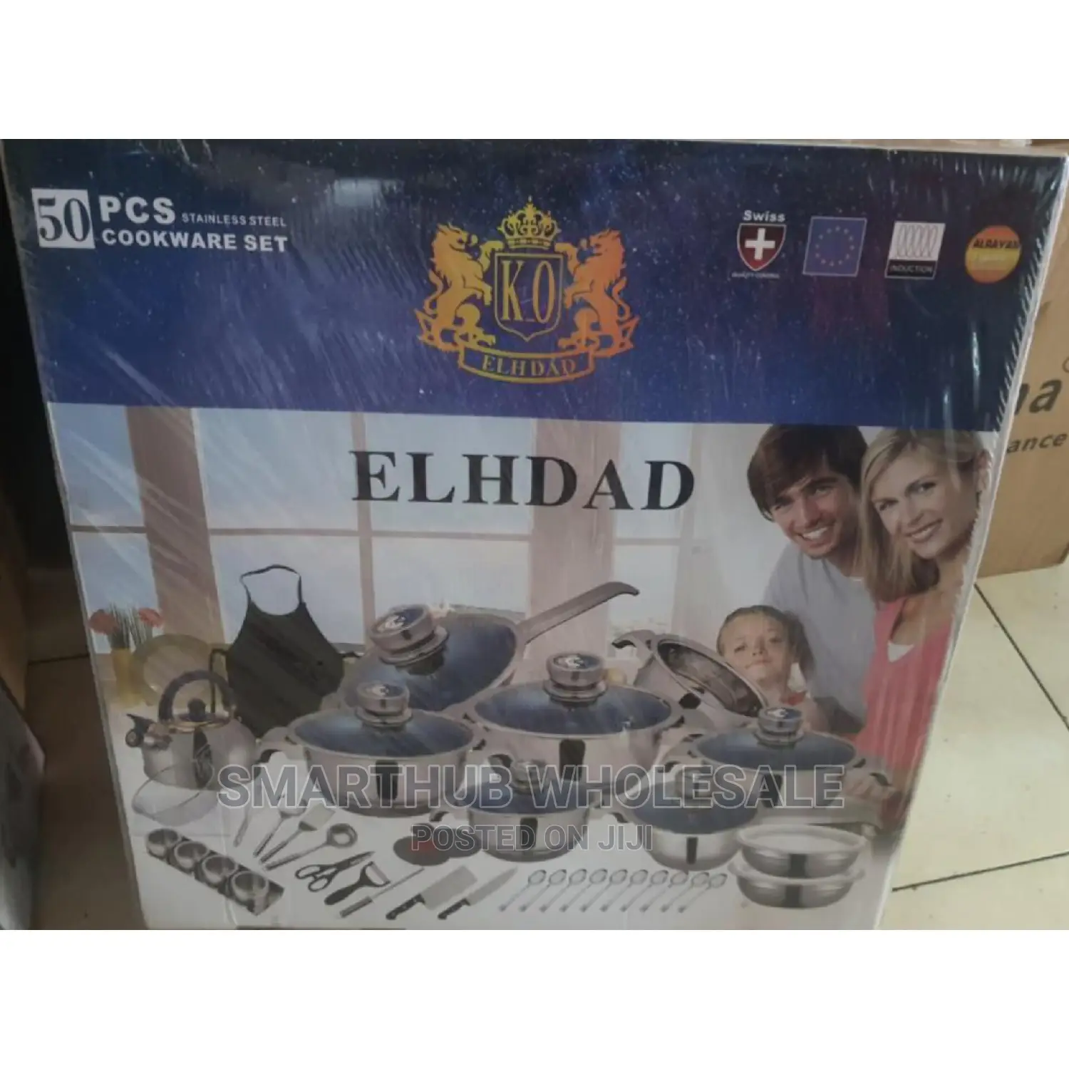 50pcs ELDHAD Cookware Set