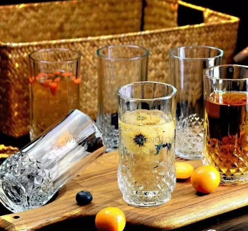 6 Pieces Water Glasses